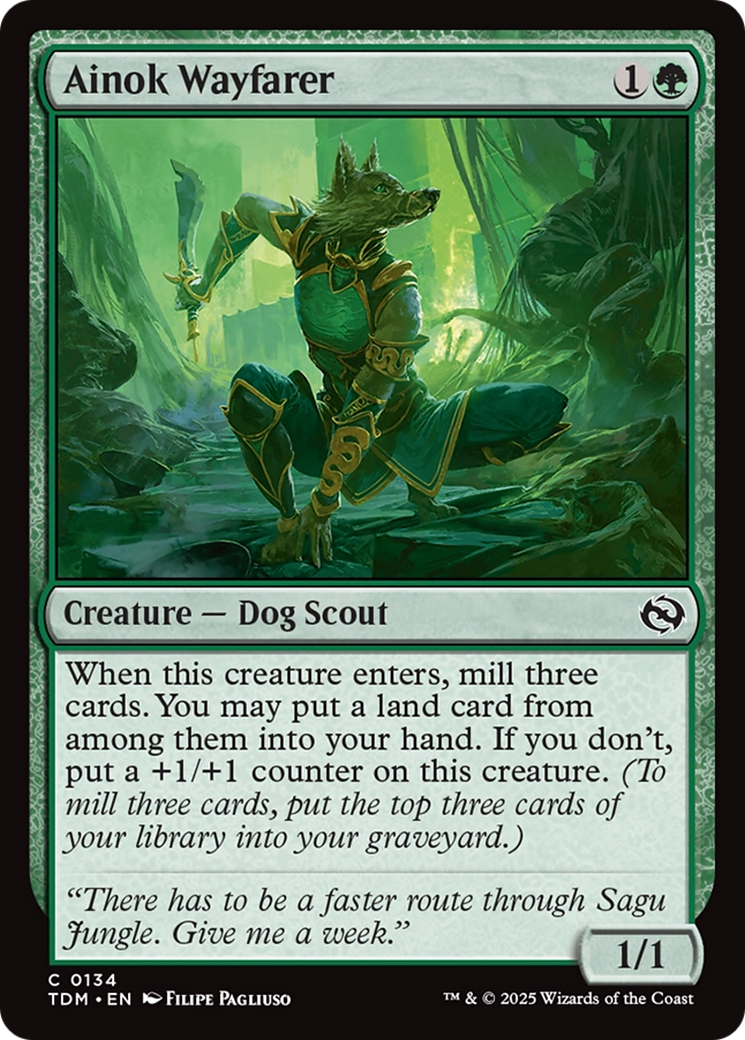 Ainok Wayfarer [Tarkir: Dragonstorm] | Gaming Infinity