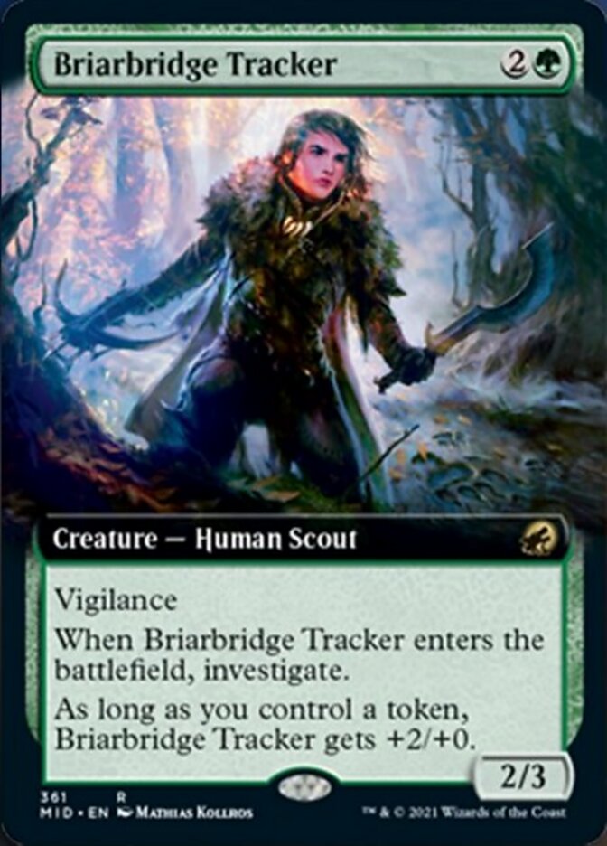 Briarbridge Tracker (Extended Art) [Innistrad: Midnight Hunt] | Gaming Infinity
