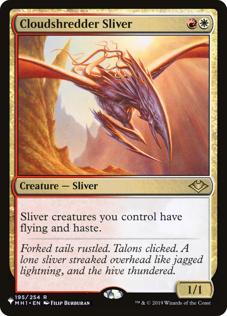Cloudshredder Sliver (MH1) [The List] | Gaming Infinity