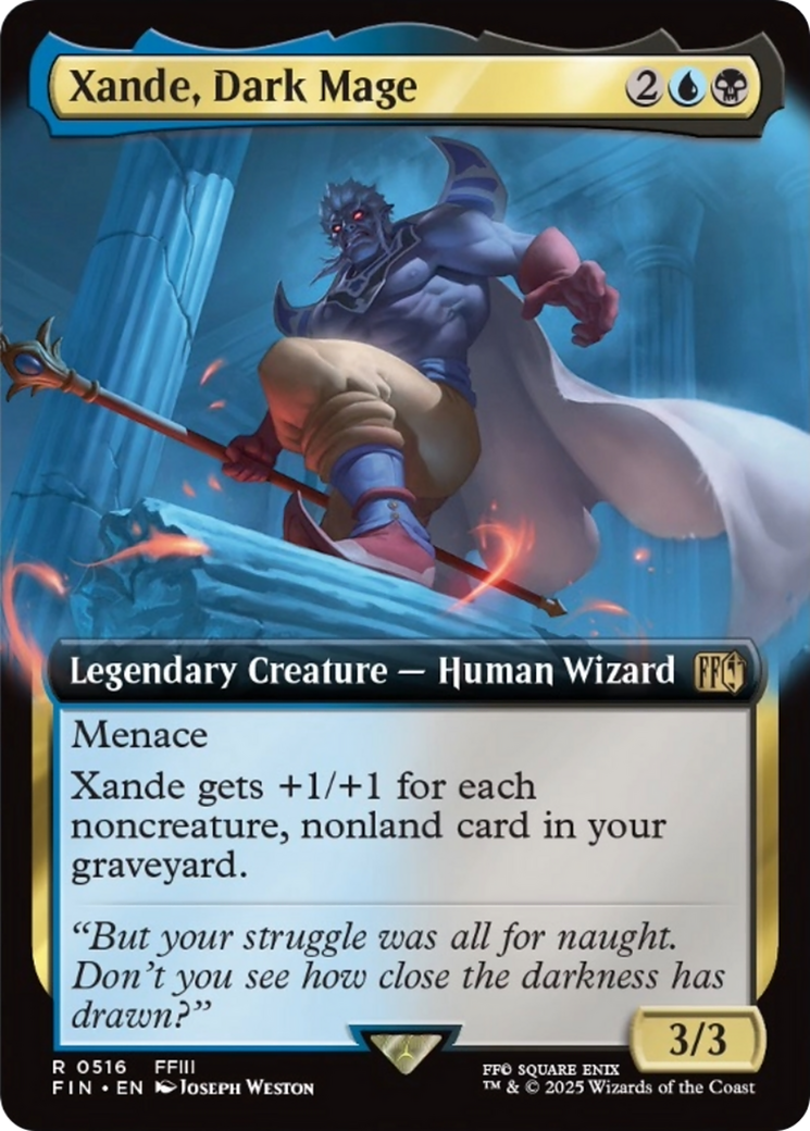 Xande, Dark Mage (Extended Art) [FINAL FANTASY] | Gaming Infinity