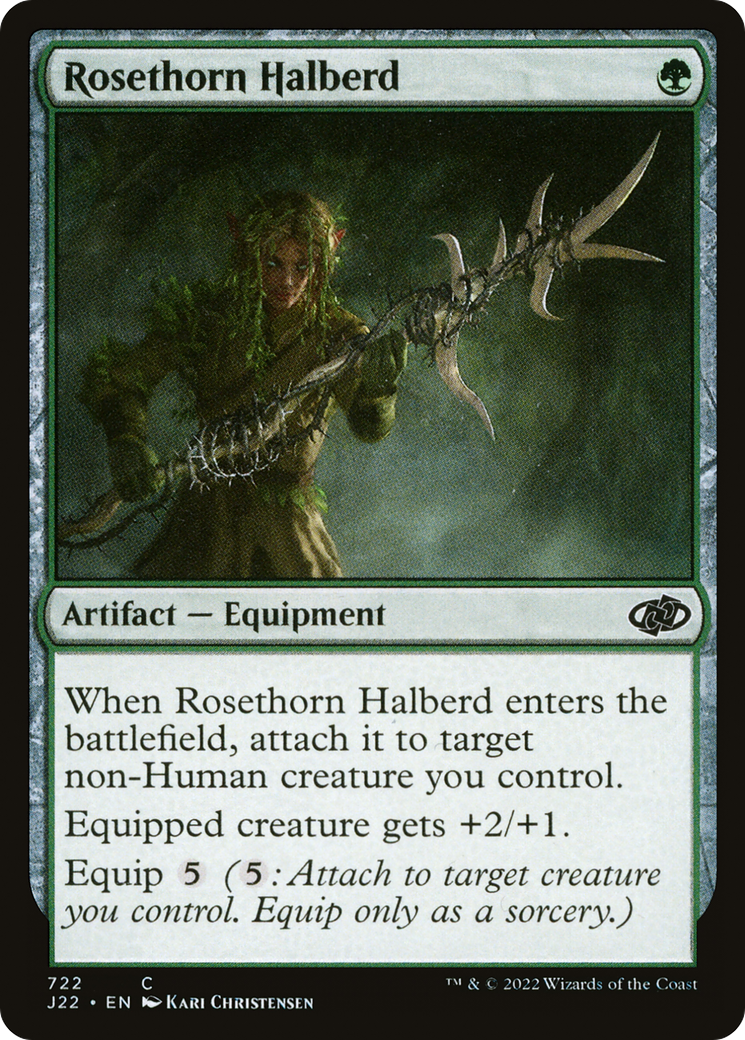 Rosethorn Halberd [Jumpstart 2022] | Gaming Infinity