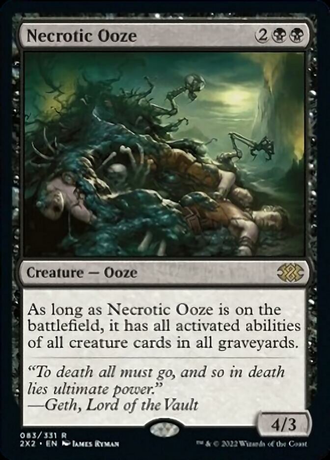 Necrotic Ooze [Double Masters 2022] | Gaming Infinity