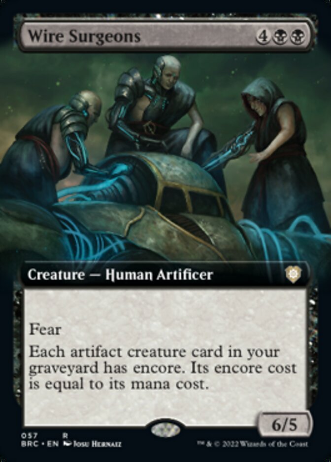 Wire Surgeons (Extended Art) [The Brothers' War Commander] | Gaming Infinity