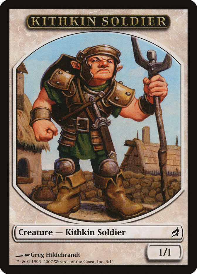 Kithkin Soldier Token [Lorwyn Tokens] | Gaming Infinity