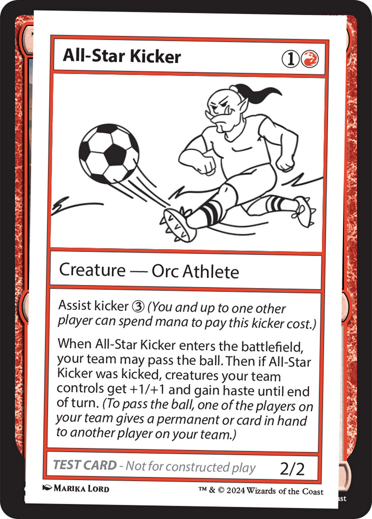 All-Star Kicker [Mystery Booster 2 Playtest Cards] | Gaming Infinity