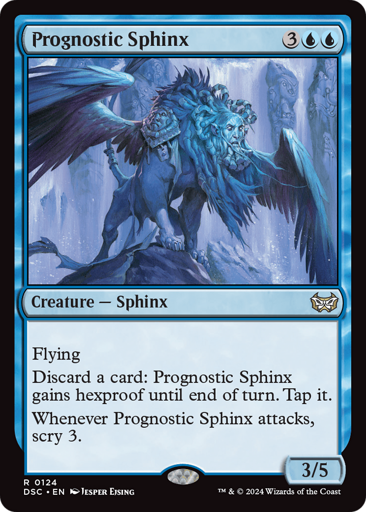 Prognostic Sphinx [Duskmourn: House of Horror Commander] | Gaming Infinity