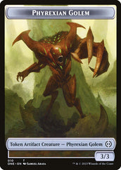 Phyrexian Goblin // Phyrexian Golem Double-Sided Token [Phyrexia: All Will Be One Tokens] | Gaming Infinity