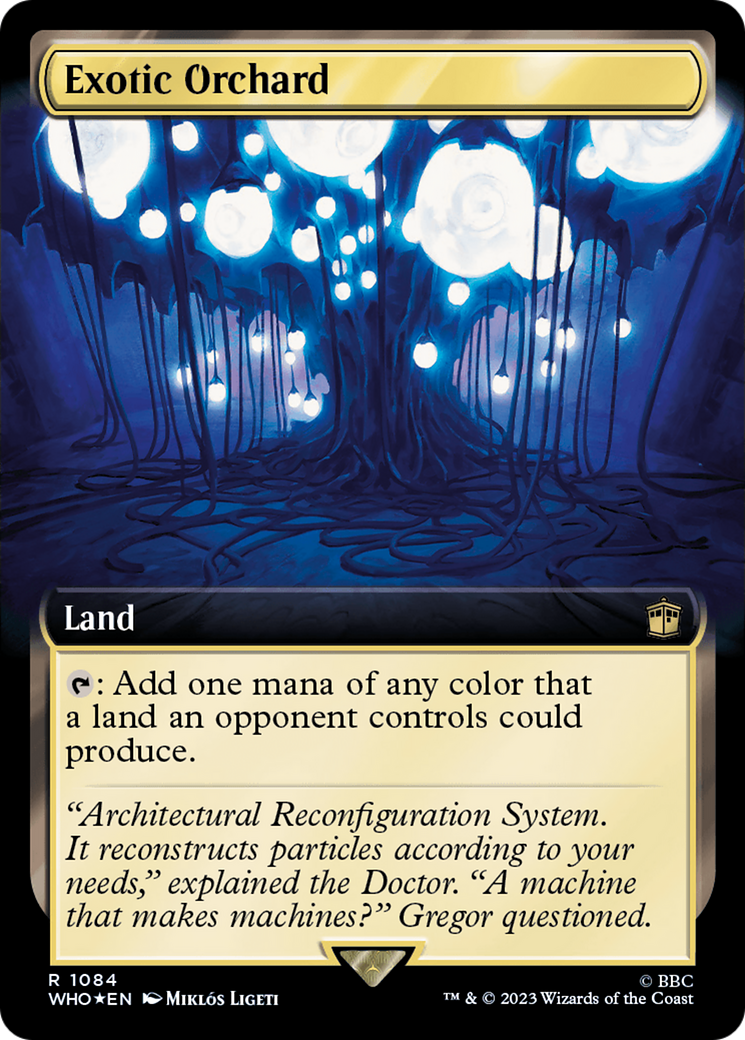 Exotic Orchard (Extended Art) (Surge Foil) [Doctor Who] | Gaming Infinity