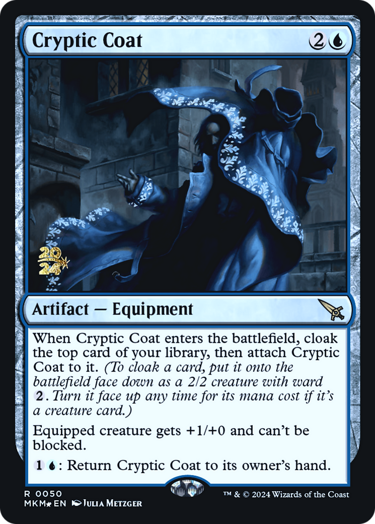 Cryptic Coat [Murders at Karlov Manor Prerelease Promos] | Gaming Infinity