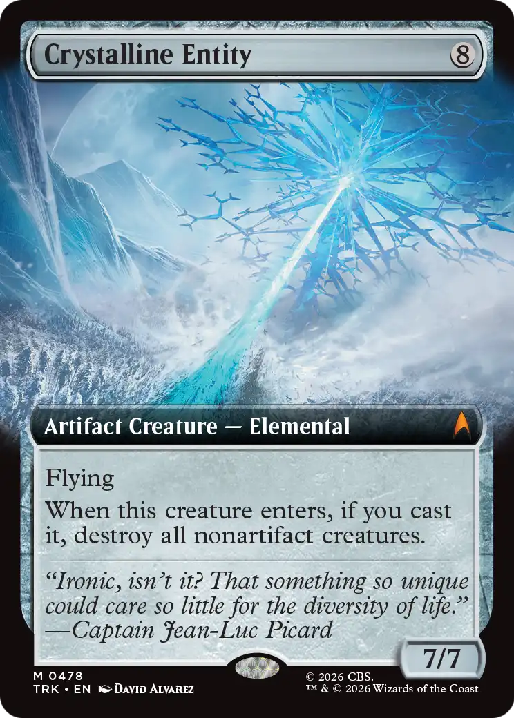 Crystalline Entity (Extended Art) [Star Trek] | Gaming Infinity