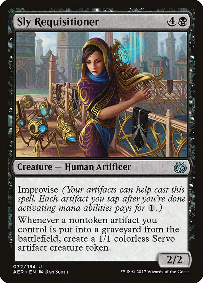 Sly Requisitioner [Aether Revolt] | Gaming Infinity