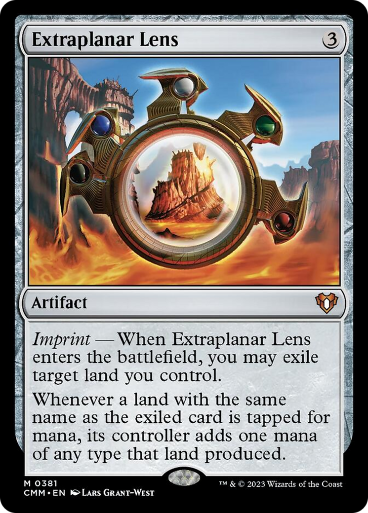 Extraplanar Lens [Commander Masters] | Gaming Infinity