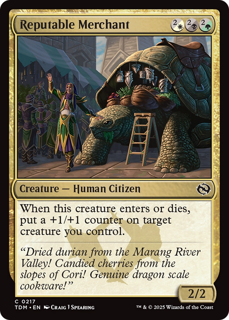 Reputable Merchant [Tarkir: Dragonstorm] | Gaming Infinity