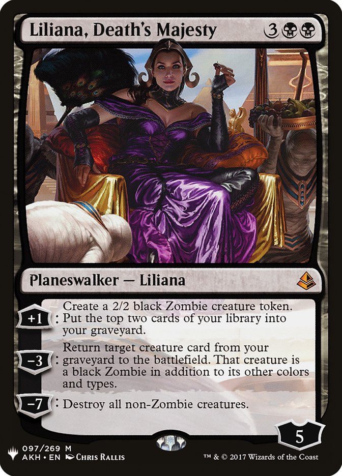 Liliana, Death's Majesty [The List] | Gaming Infinity