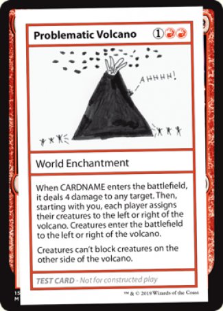 Problematic Volcano (2021 Edition) [Mystery Booster Playtest Cards] | Gaming Infinity