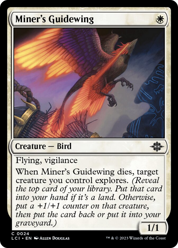 Miner's Guidewing [The Lost Caverns of Ixalan] | Gaming Infinity