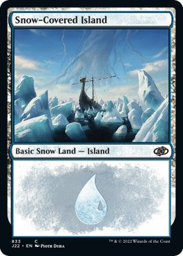 Snow-Covered Island [Jumpstart 2022] | Gaming Infinity