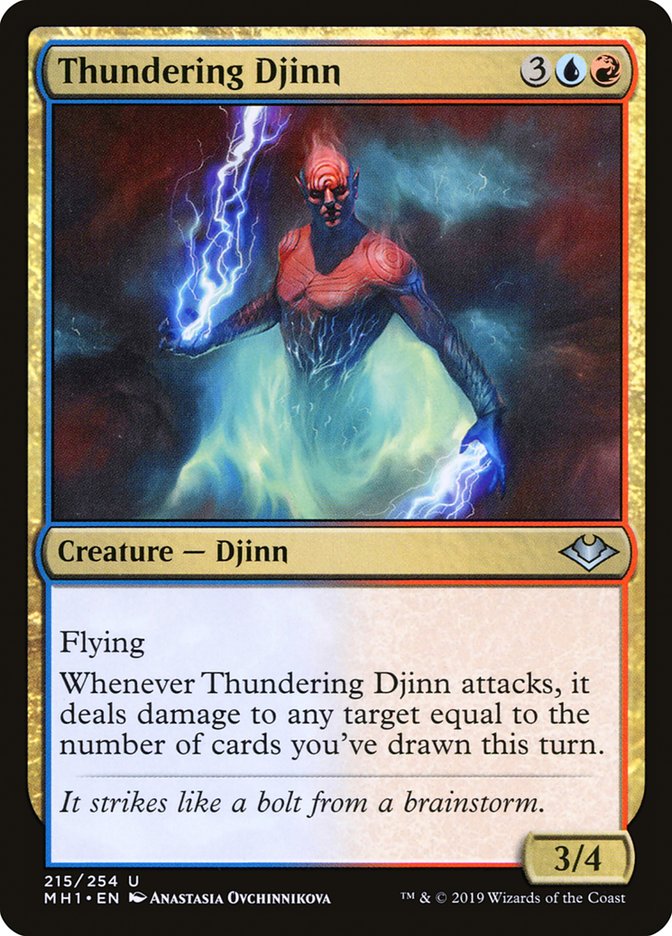 Thundering Djinn [Modern Horizons] | Gaming Infinity