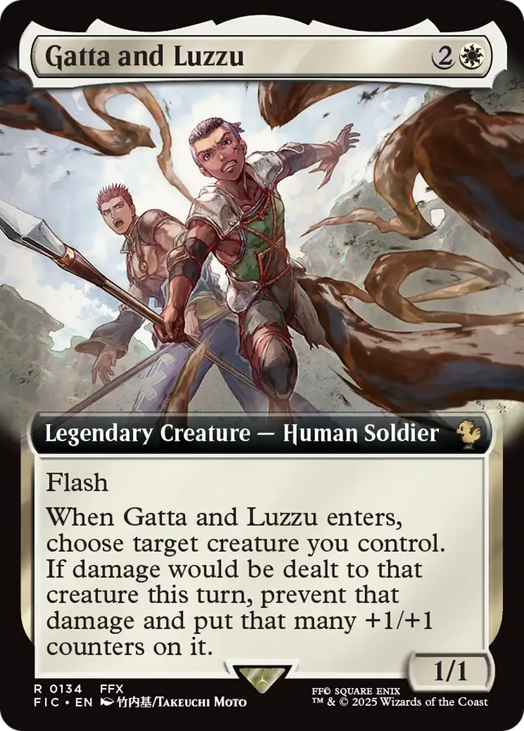 Gatta and Luzzu (Extended Art) [FINAL FANTASY Commander] | Gaming Infinity