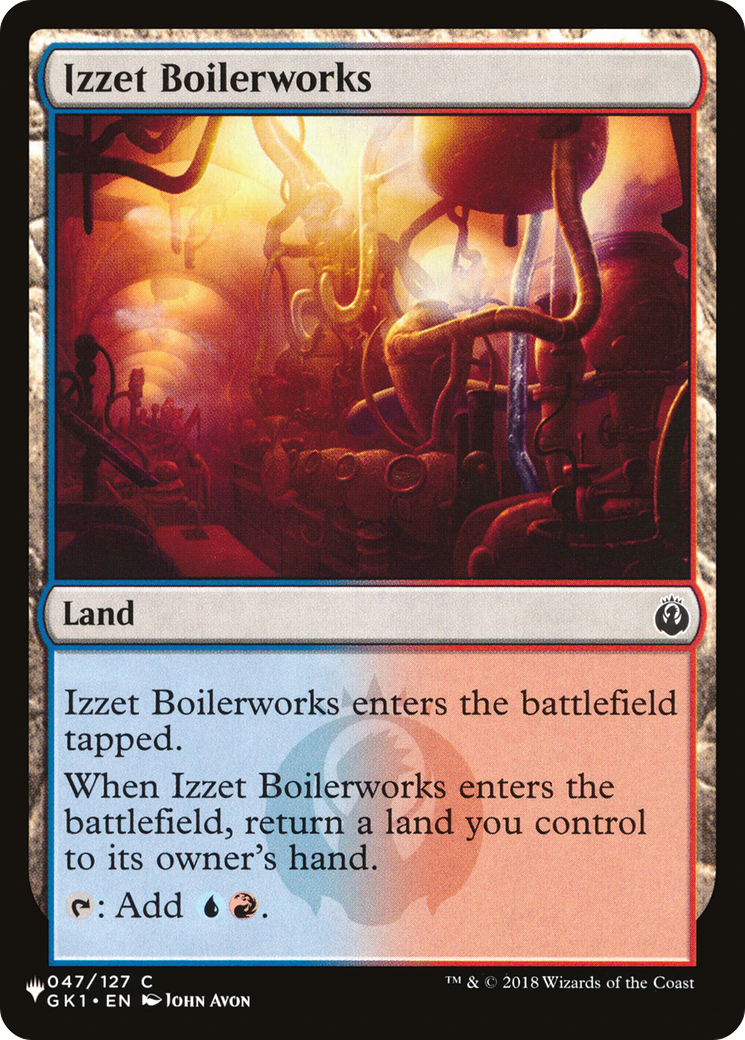 Izzet Boilerworks (GK1) [The List] | Gaming Infinity