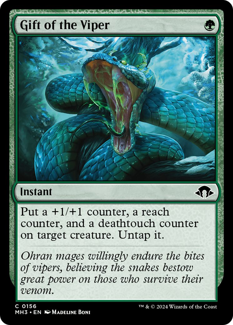 Gift of the Viper [Modern Horizons 3] | Gaming Infinity