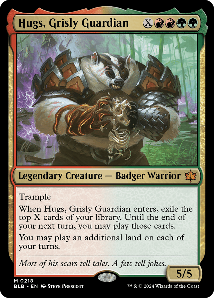 Hugs, Grisly Guardian [Bloomburrow] | Gaming Infinity