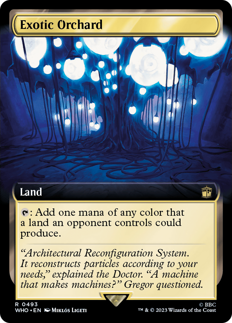 Exotic Orchard (Extended Art) [Doctor Who] | Gaming Infinity