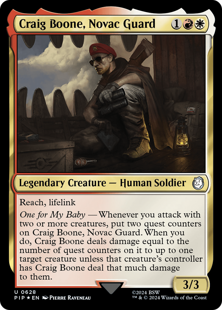 Craig Boone, Novac Guard (Surge Foil) [Fallout] | Gaming Infinity