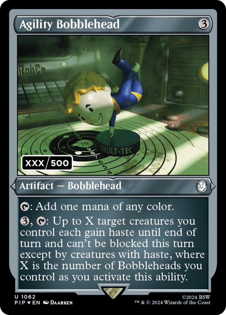 Agility Bobblehead (Serial Numbered) [Fallout] | Gaming Infinity