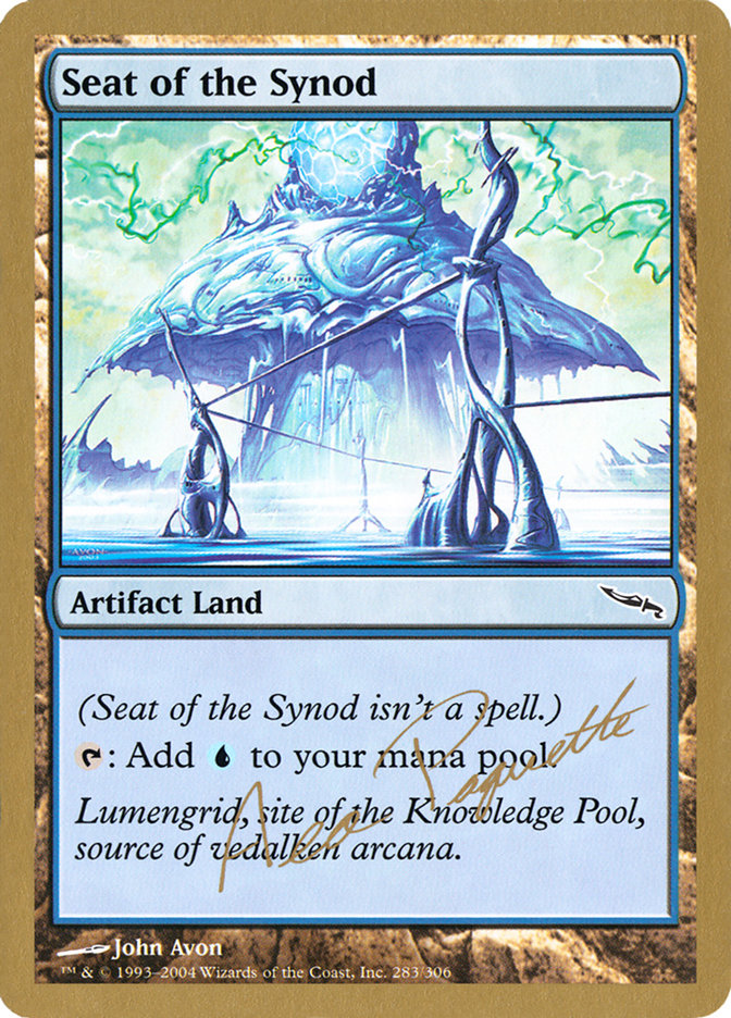 Seat of the Synod (Aeo Paquette) [World Championship Decks 2004] | Gaming Infinity