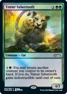 Temur Sabertooth [Year of the Tiger 2022] | Gaming Infinity