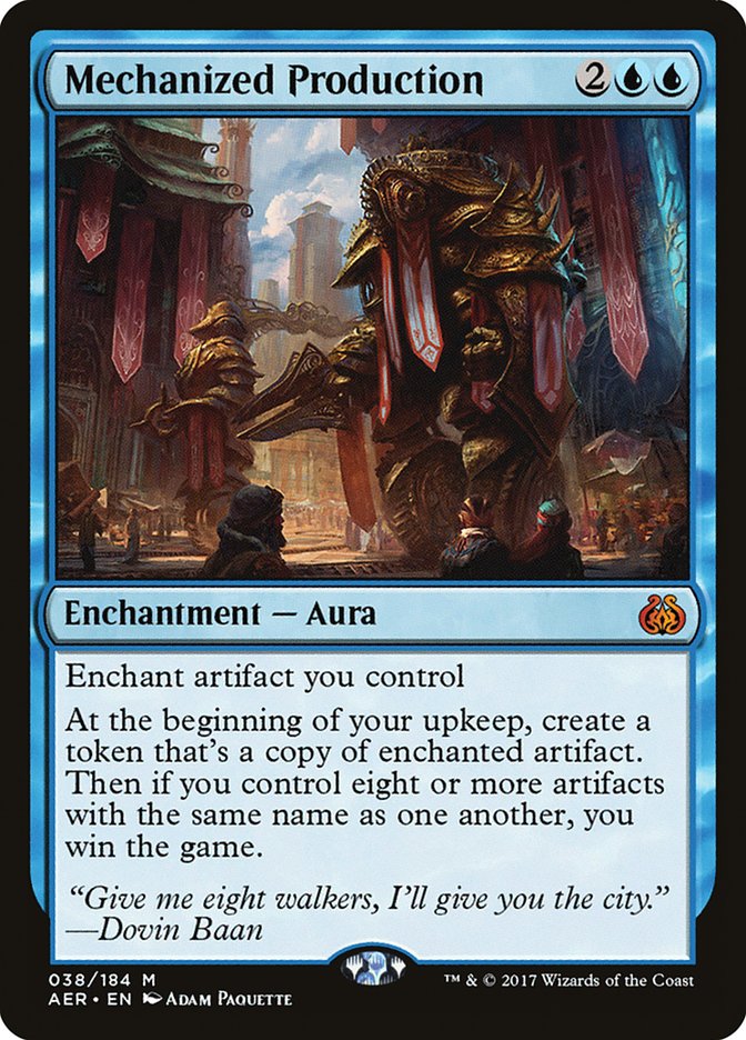 Mechanized Production [Aether Revolt] | Gaming Infinity