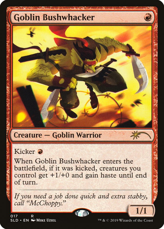 Goblin Bushwhacker [Secret Lair Drop Series] | Gaming Infinity