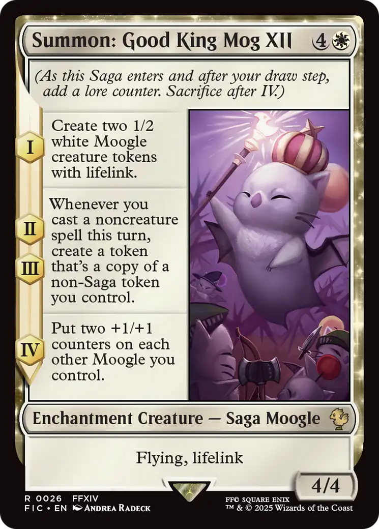 Summon: Good King Mog XII [FINAL FANTASY Commander] | Gaming Infinity