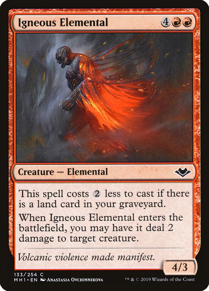 Igneous Elemental [Modern Horizons] | Gaming Infinity