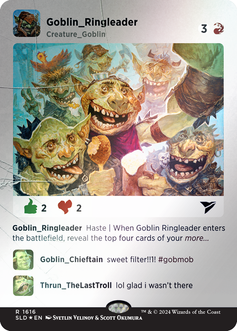 Goblin Ringleader (Rainbow Foil) [Secret Lair Drop Series] | Gaming Infinity