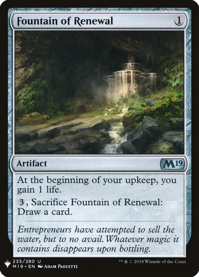 Fountain of Renewal [Mystery Booster] | Gaming Infinity