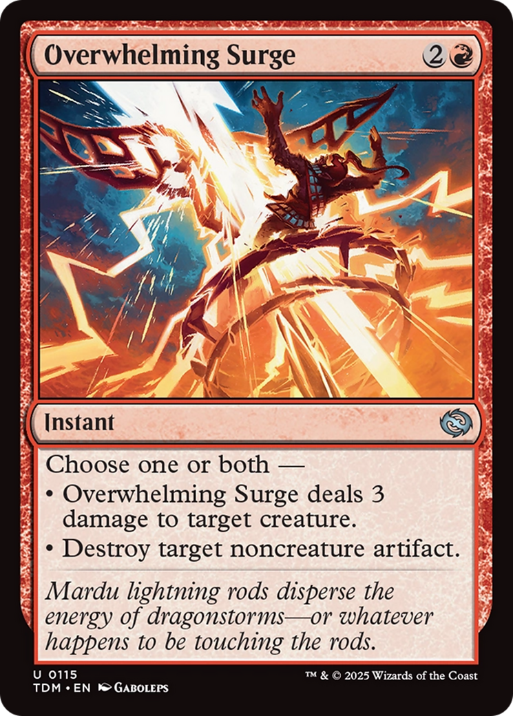 Overwhelming Surge [Tarkir: Dragonstorm] | Gaming Infinity