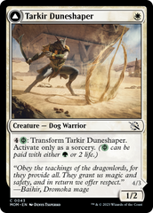 Tarkir Duneshaper // Burnished Dunestomper [March of the Machine] | Gaming Infinity