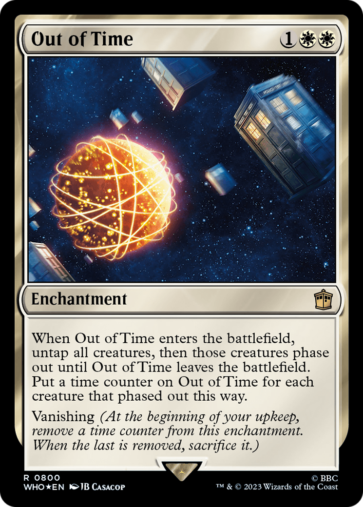 Out of Time (Surge Foil) [Doctor Who] | Gaming Infinity