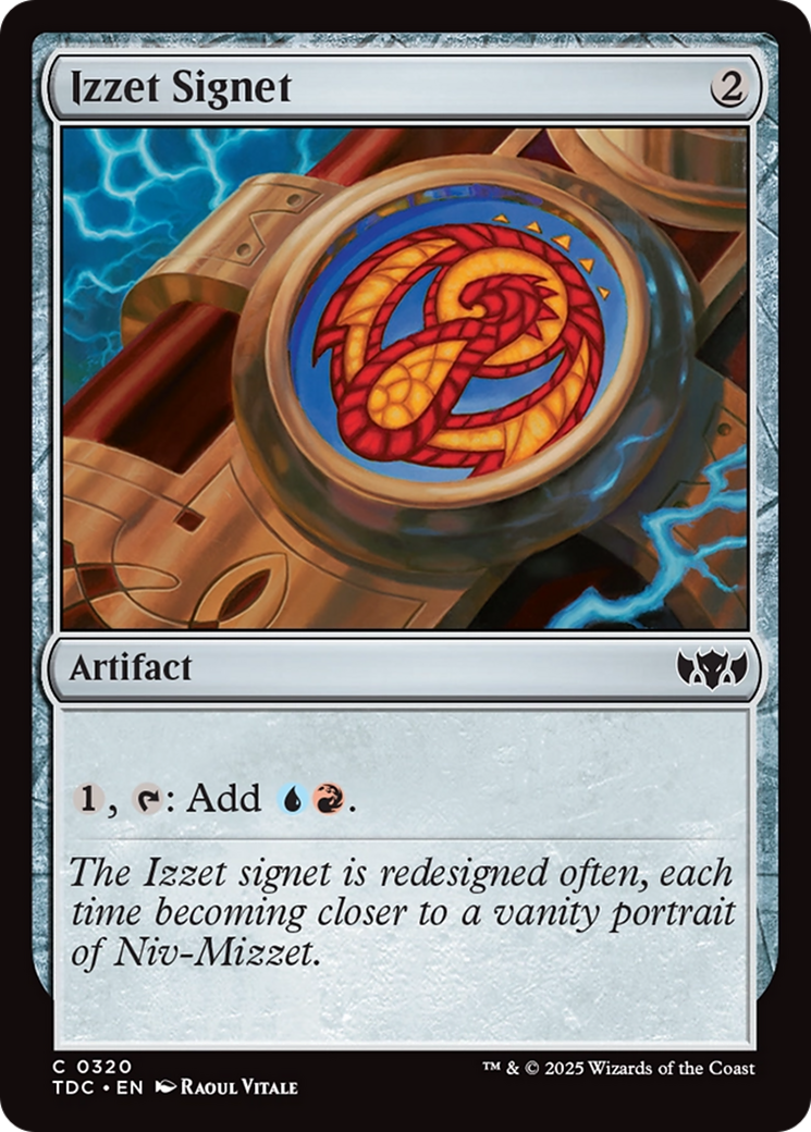 Izzet Signet [Tarkir: Dragonstorm Commander] | Gaming Infinity