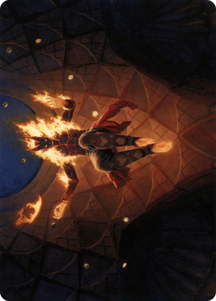 Yusri, Fortune's Flame Art Card [Modern Horizons 2 Art Series] | Gaming Infinity