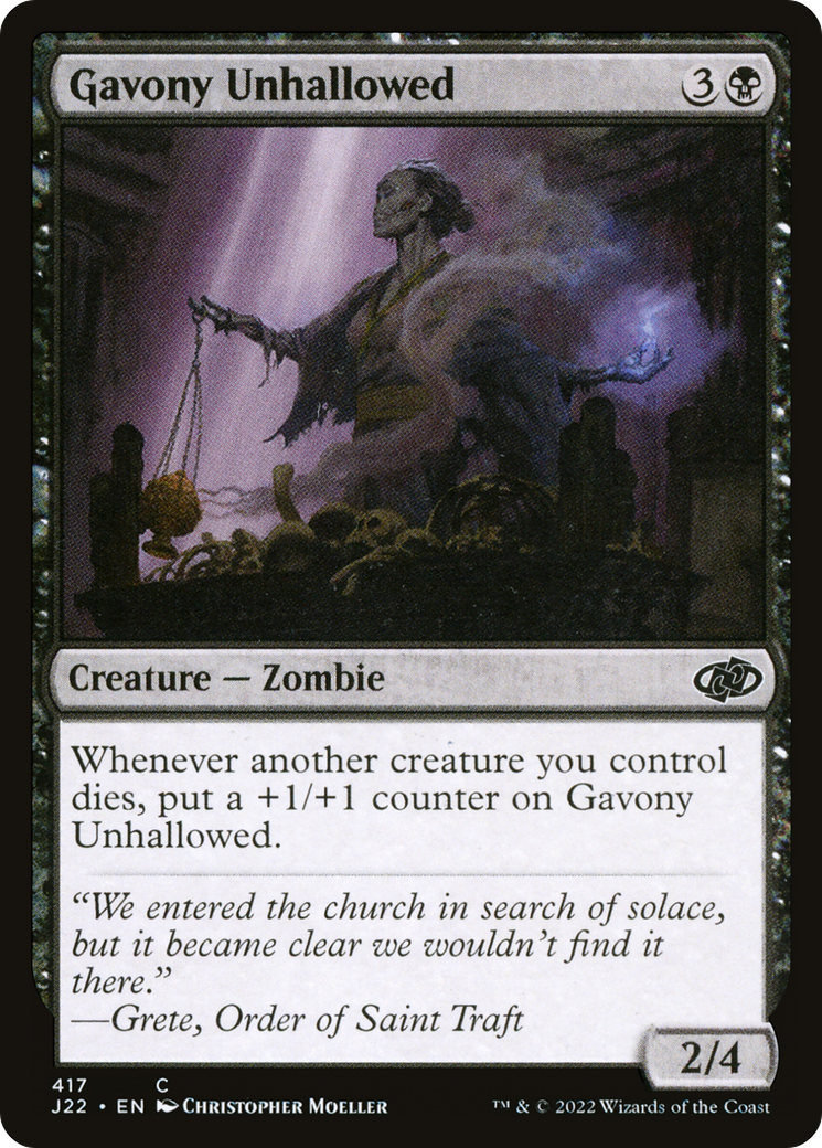 Gavony Unhallowed [Jumpstart 2022] | Gaming Infinity