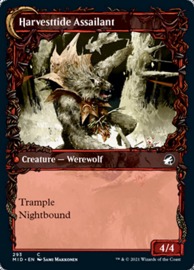 Harvesttide Infiltrator // Harvesttide Assailant (Showcase Equinox) [Innistrad: Midnight Hunt] | Gaming Infinity