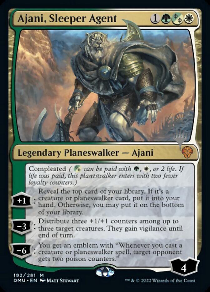 Ajani, Sleeper Agent (Promo Pack) [Dominaria United Promos] | Gaming Infinity