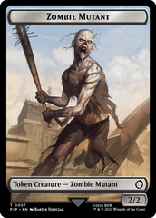 Zombie Mutant // Copy Double-Sided Token [Fallout Tokens] | Gaming Infinity