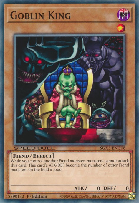 Goblin King [SGX3-ENG08] Common | Gaming Infinity