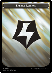 Energy Reserve // Servo Double-Sided Token [Modern Horizons 3 Tokens] | Gaming Infinity