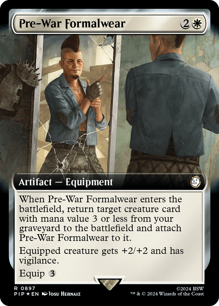 Pre-War Formalwear (Extended Art) (Surge Foil) [Fallout] | Gaming Infinity