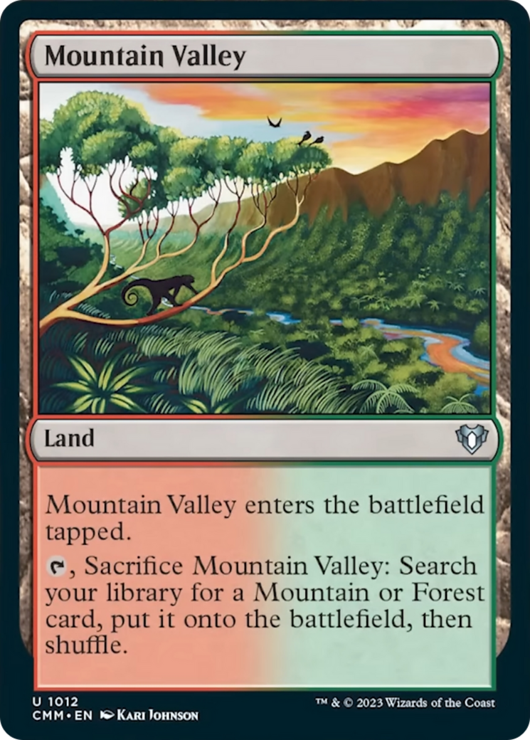 Mountain Valley [Commander Masters] | Gaming Infinity